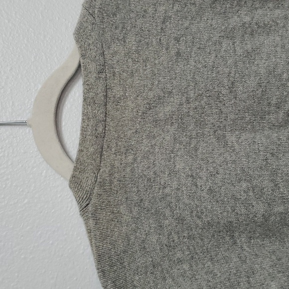 John Ashford pure wool gray cardigan sweater - Picture 6 of 8